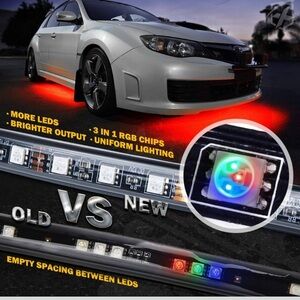 Xprite Throwback Series RGB LED Underbody Kit w IR Remote Control